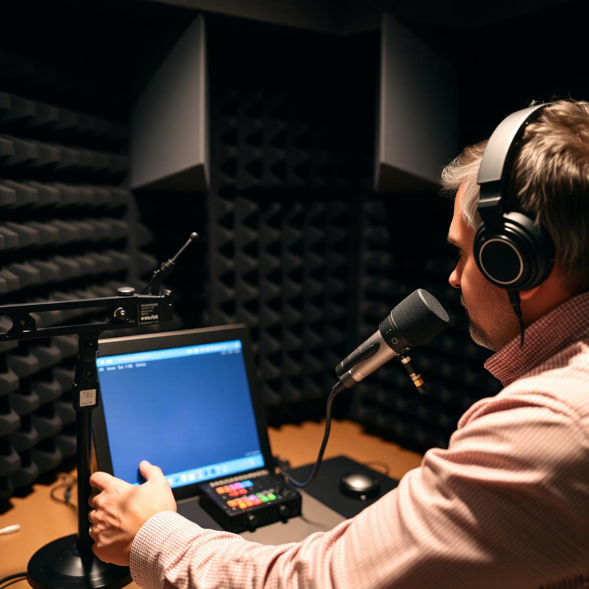Acoustic testing chamber measuring decibel output of an audio toy